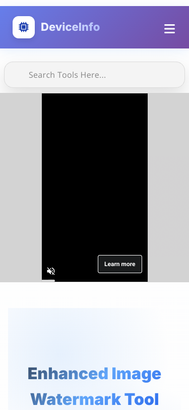 Mobile view