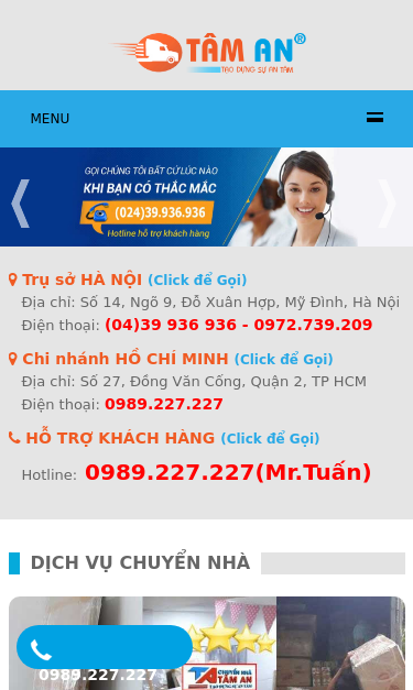 Mobile view