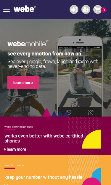 Mobile view