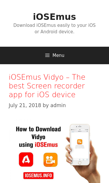 Mobile view