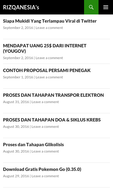 Mobile view