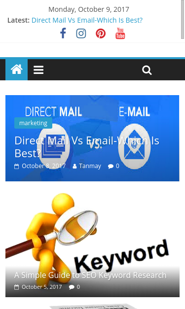 Mobile view