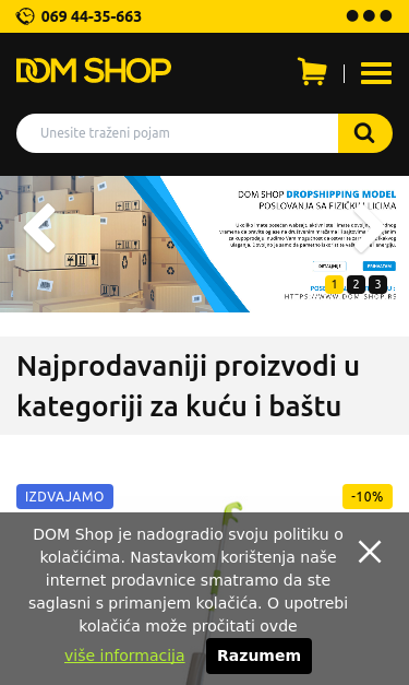 Mobile view