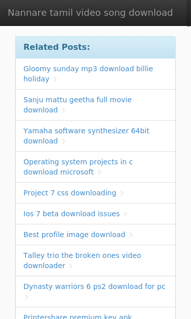Mobile view