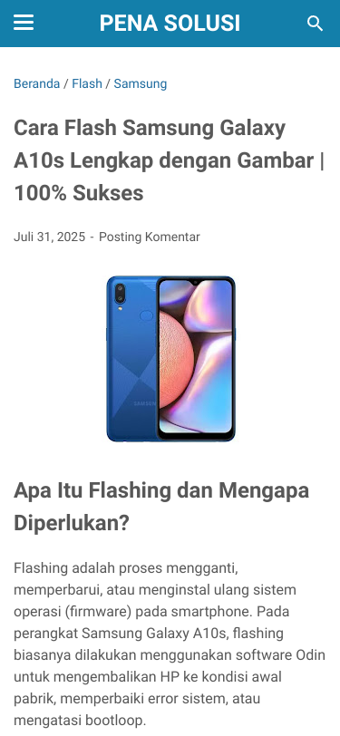Mobile view