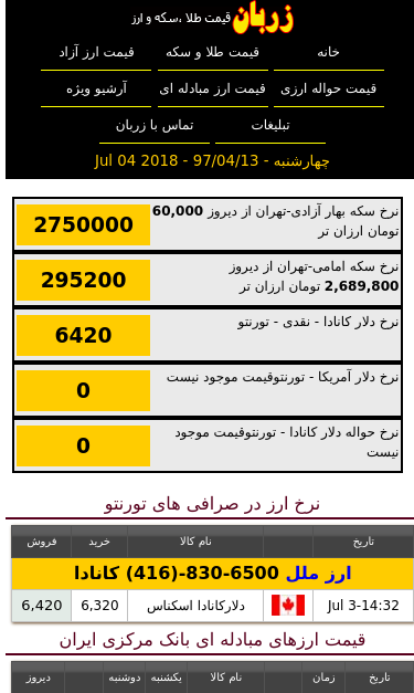 Mobile view