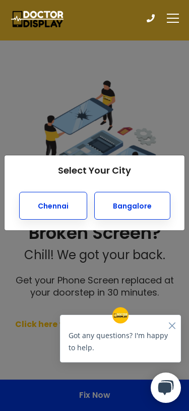 Mobile view