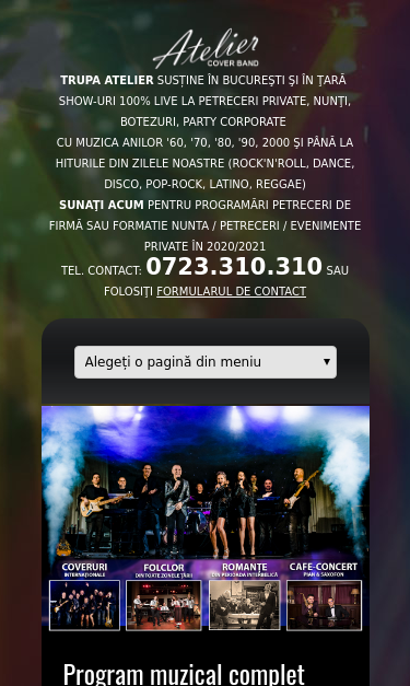 Mobile view