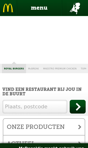 Mobile view