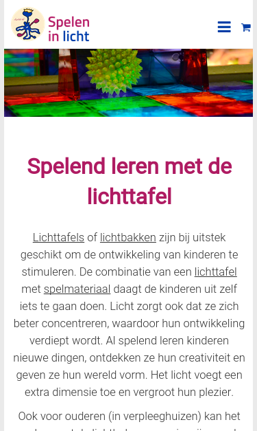 Mobile view