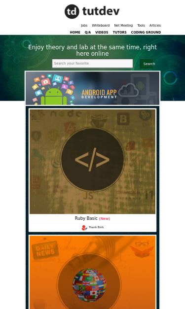 Mobile view