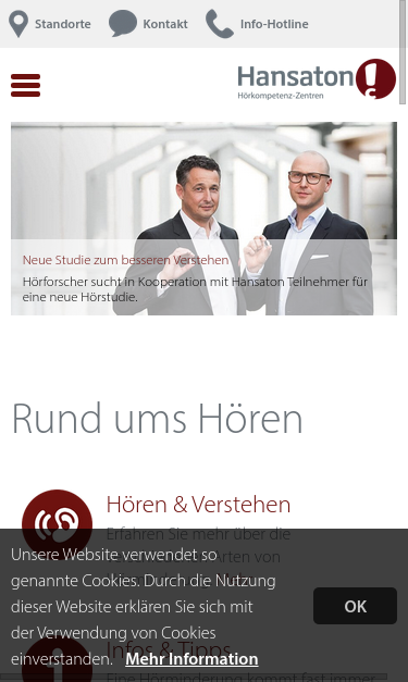 Mobile view