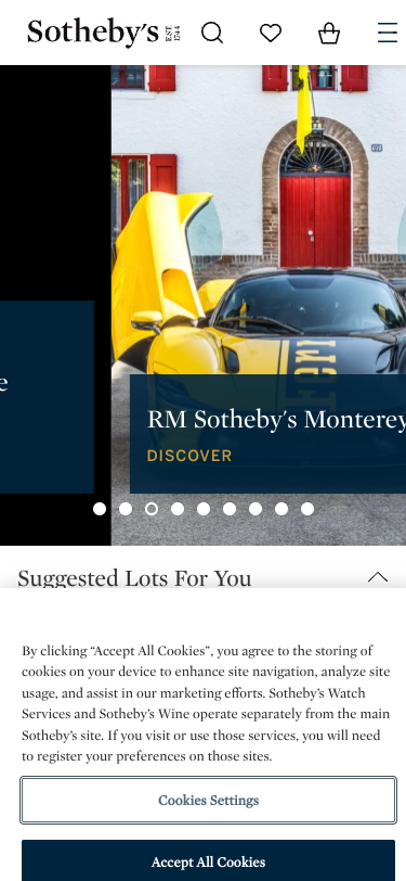 Mobile view