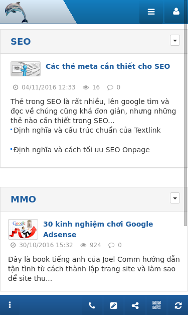 Mobile view