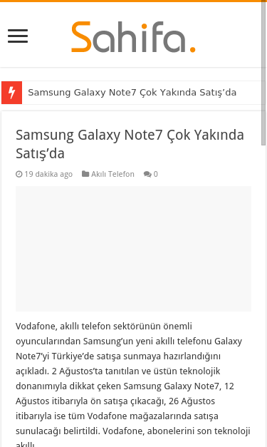 Mobile view