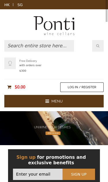 Mobile view