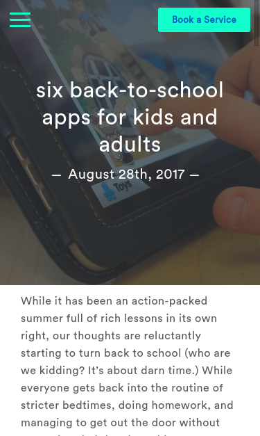 Mobile view