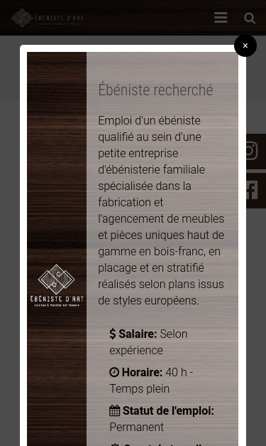 Mobile view