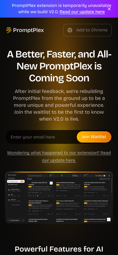 Mobile view