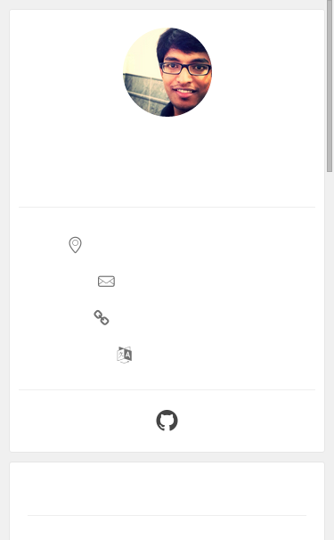 Mobile view