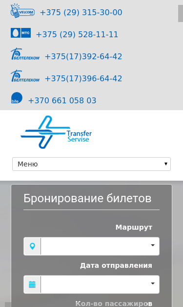 Mobile view