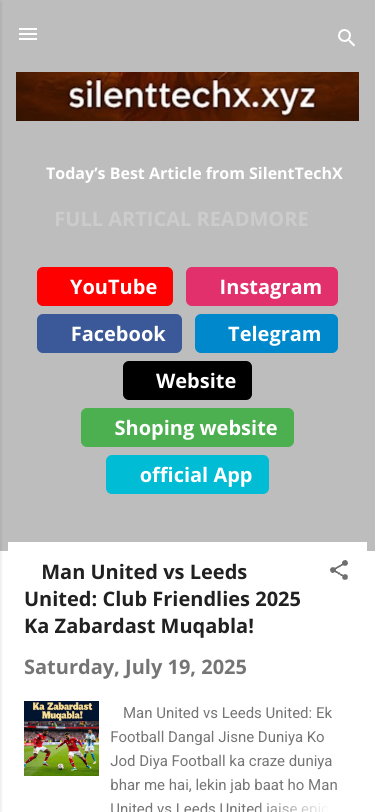 Mobile view