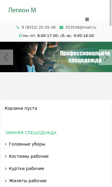 Mobile view