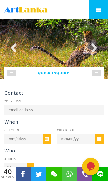 Mobile view