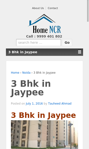 Mobile view