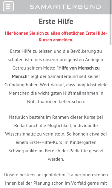 Mobile view