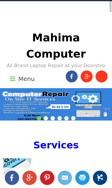 Mobile view