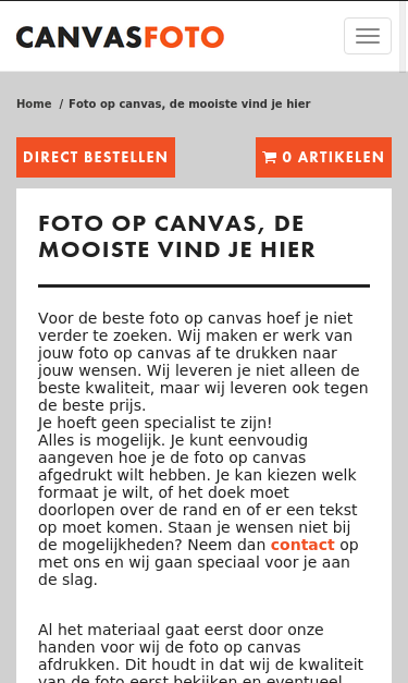 Mobile view