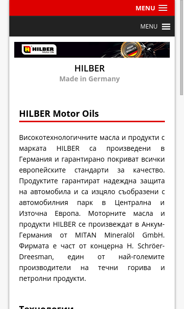 Mobile view