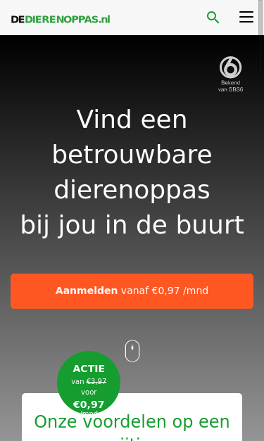 Mobile view