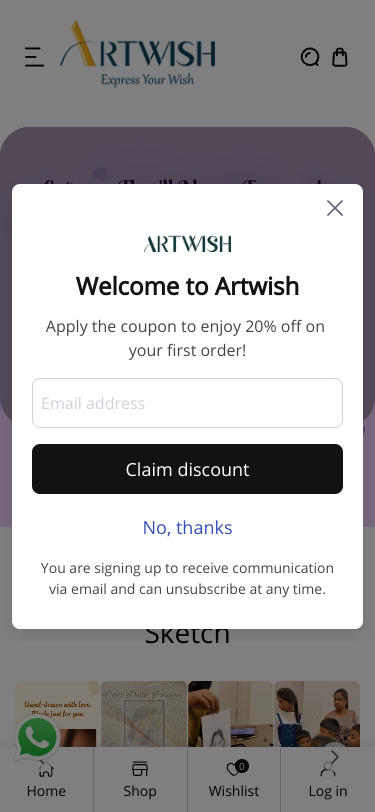 Mobile view