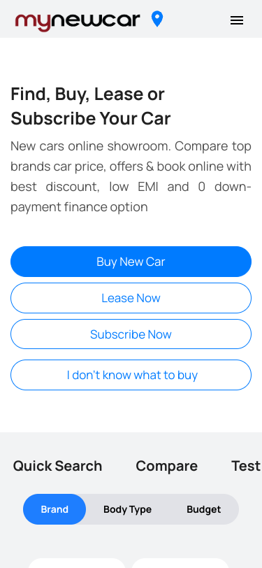Mobile view