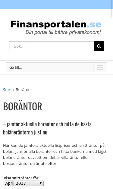 Mobile view