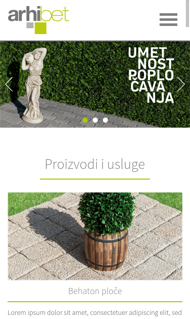 Mobile view