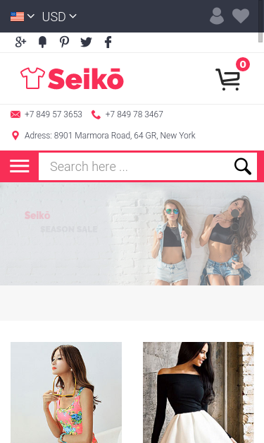 Mobile view