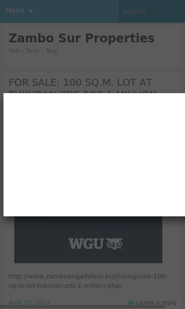Mobile view