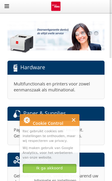 Mobile view