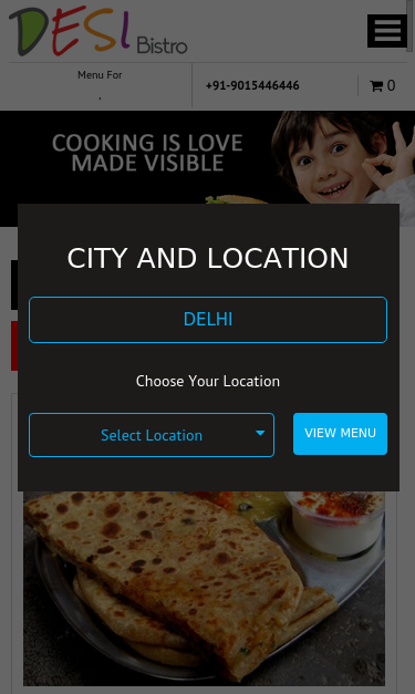 Mobile view