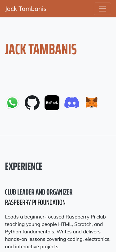 Mobile view