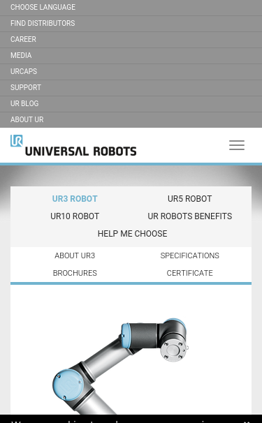 Mobile view