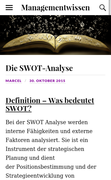 Mobile view