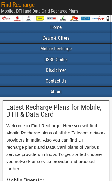 Mobile view
