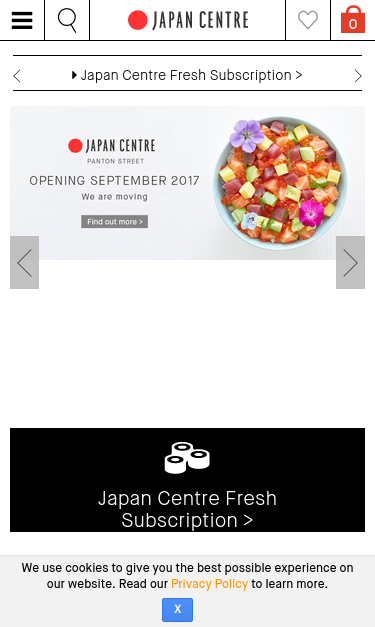 Mobile view