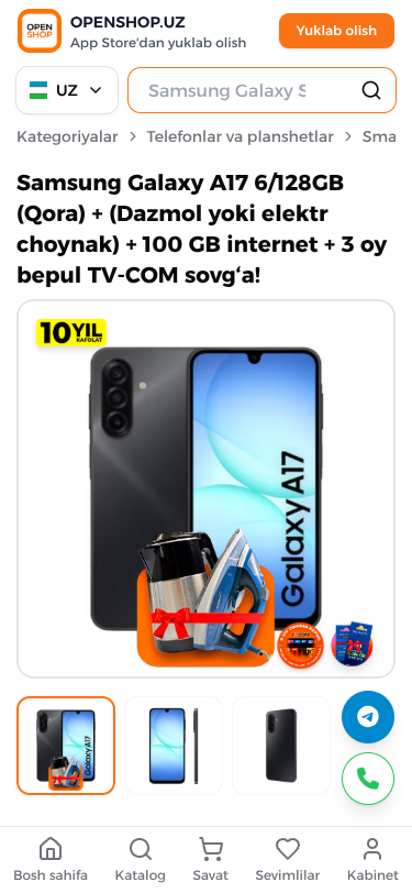 Mobile view