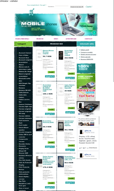 Mobile view