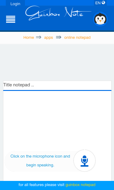 Mobile view